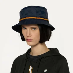 K-WAY Le Vrai 3.0 Pascal Tape - Headwear - Hat - Unisex - Blue Depth Best Sale