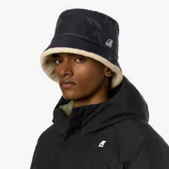 K-WAY Le Vrai 3.0 Pascalle Orsetto - Headwear - Hat - Unisex - Blue Depth Store