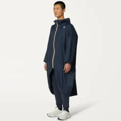 K-WAY Le Vrai 3.0 Rennes - Jackets - Poncho - Unisex - Blue Depth Store
