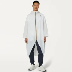 K-WAY Le Vrai 3.0 Rennes - Jackets - Poncho - Unisex - White Best Sale