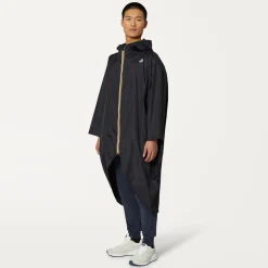 K-WAY Le Vrai 3.0 Rennes - Jackets - Poncho - Unisex - Black Pure Fashion