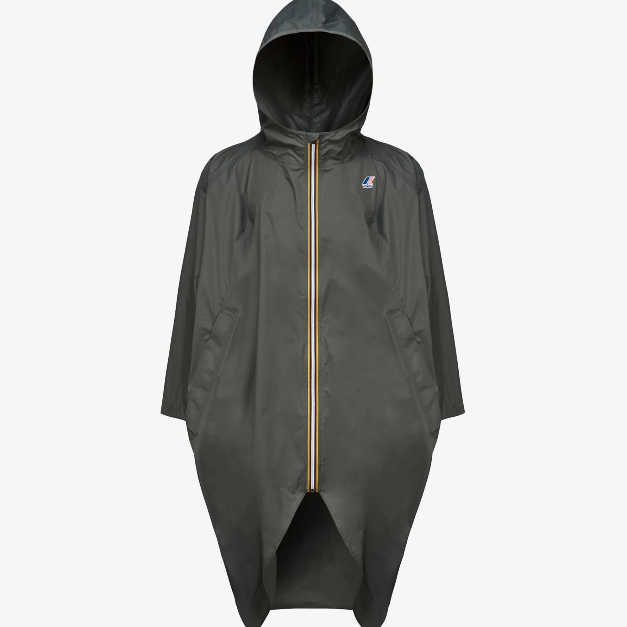 K-WAY Le Vrai 3.0 Rennes - Jackets - Poncho - Unisex - Green Blackish Flash Sale