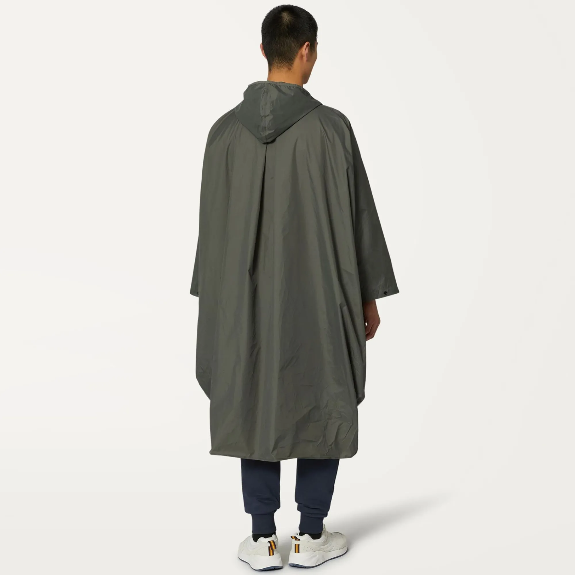 K-WAY Le Vrai 3.0 Rennes - Jackets - Poncho - Unisex - Green Blackish Flash Sale