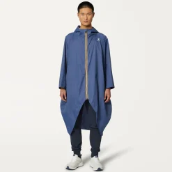 K-WAY Le Vrai 3.0 Rennes - Jackets - Poncho - Unisex - Blue Indigo Hot