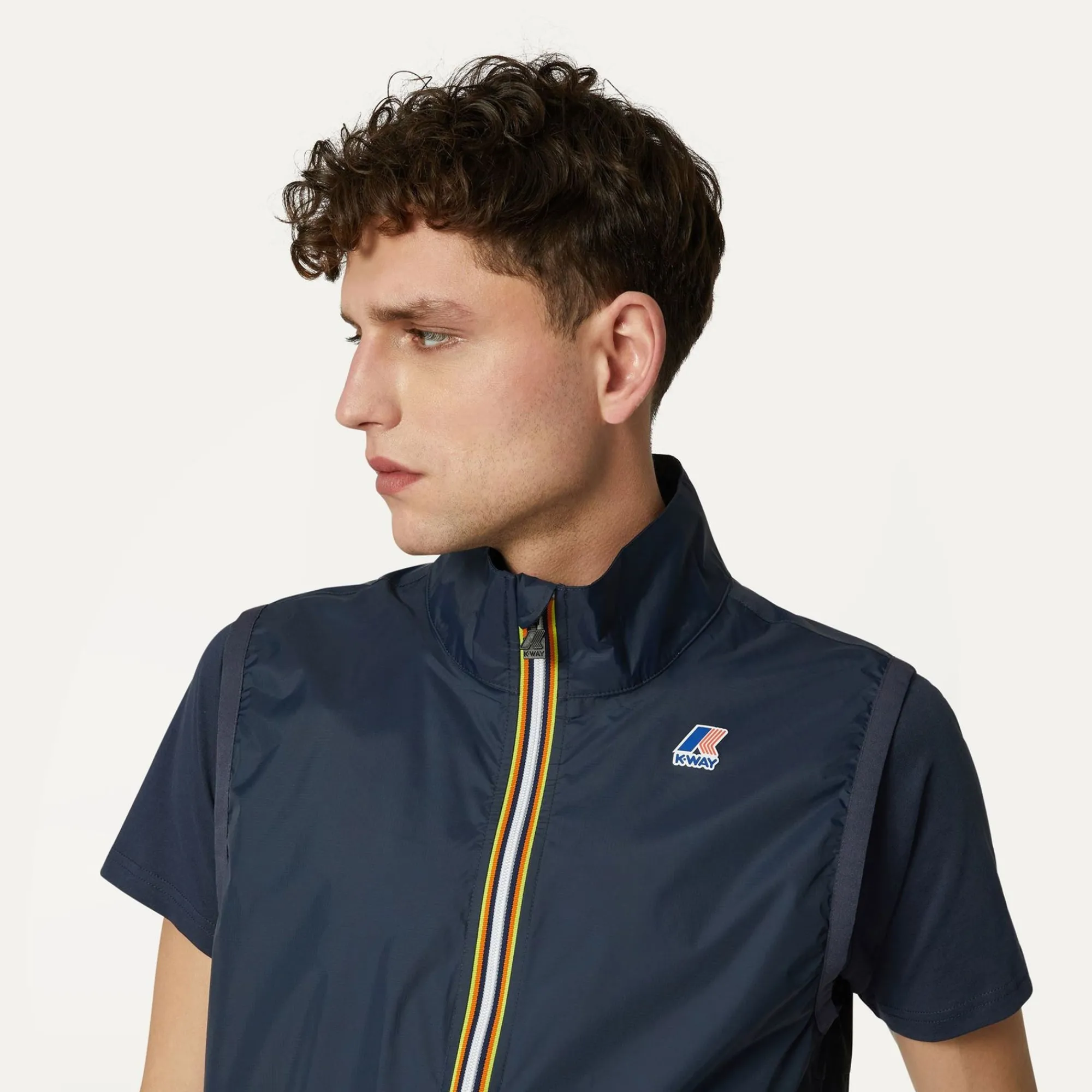 K-WAY Le Vrai 3.0 Rouland - Jackets - Vest - Unisex - Blue Depth Shop