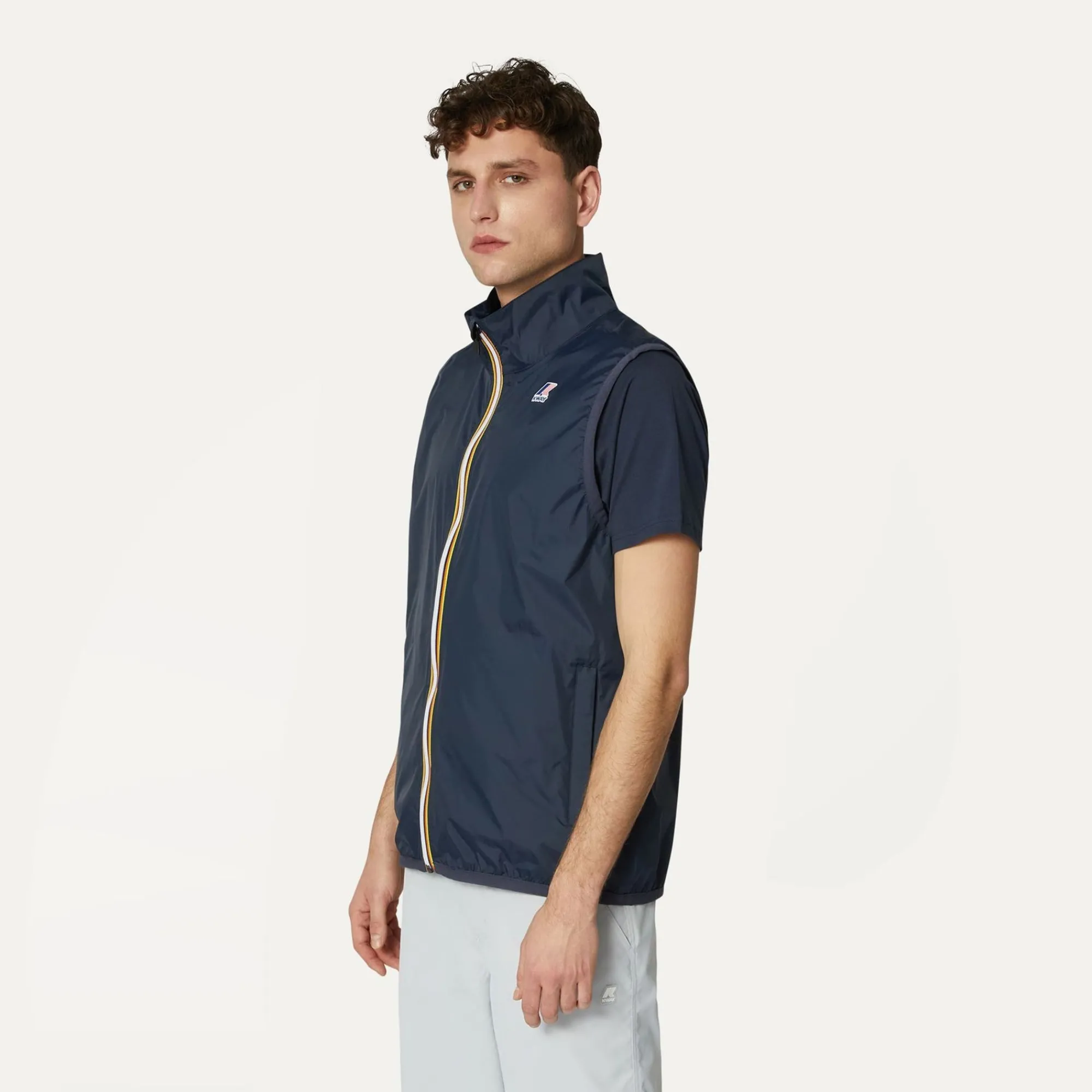 K-WAY Le Vrai 3.0 Rouland - Jackets - Vest - Unisex - Blue Depth Shop