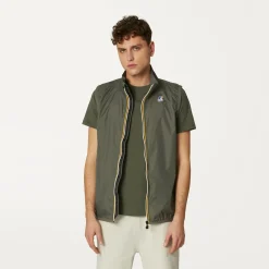 K-WAY Le Vrai 3.0 Rouland - Jackets - Vest - Unisex - Green Blackish Fashion