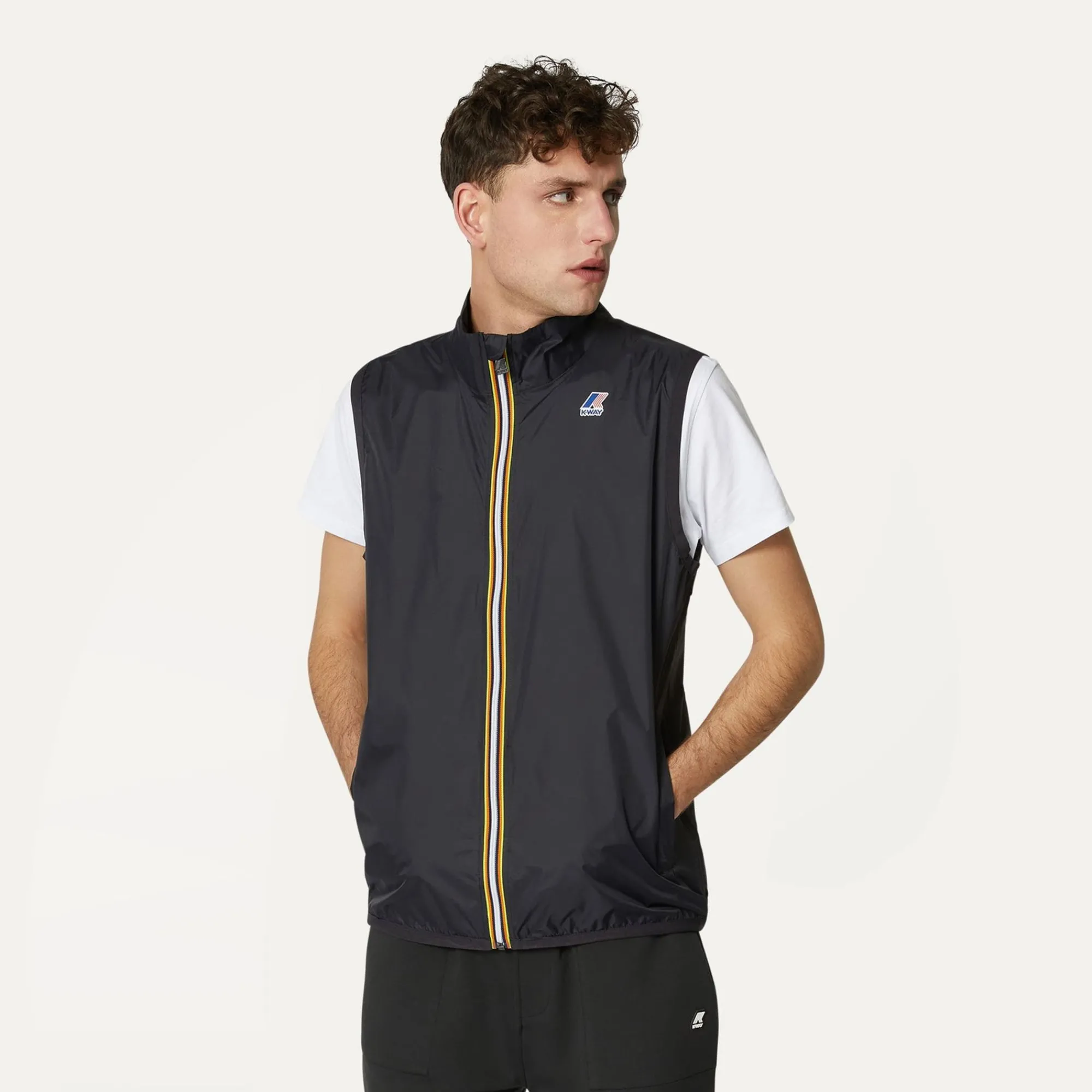 K-WAY Le Vrai 3.0 Rouland - Jackets - Vest - Unisex - Black Pure Sale