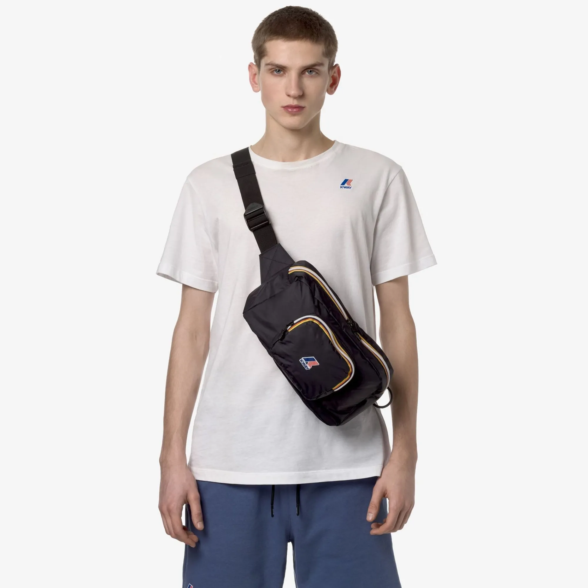 K-WAY Le Vrai 3.0 Sylvain - Bags - Waistbag - Unisex - Black Pure Online