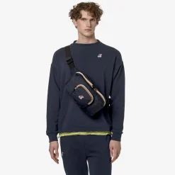 K-WAY Le Vrai 3.0 Sylvain - Bags - Waistbag - Unisex - Blue Depth Sale