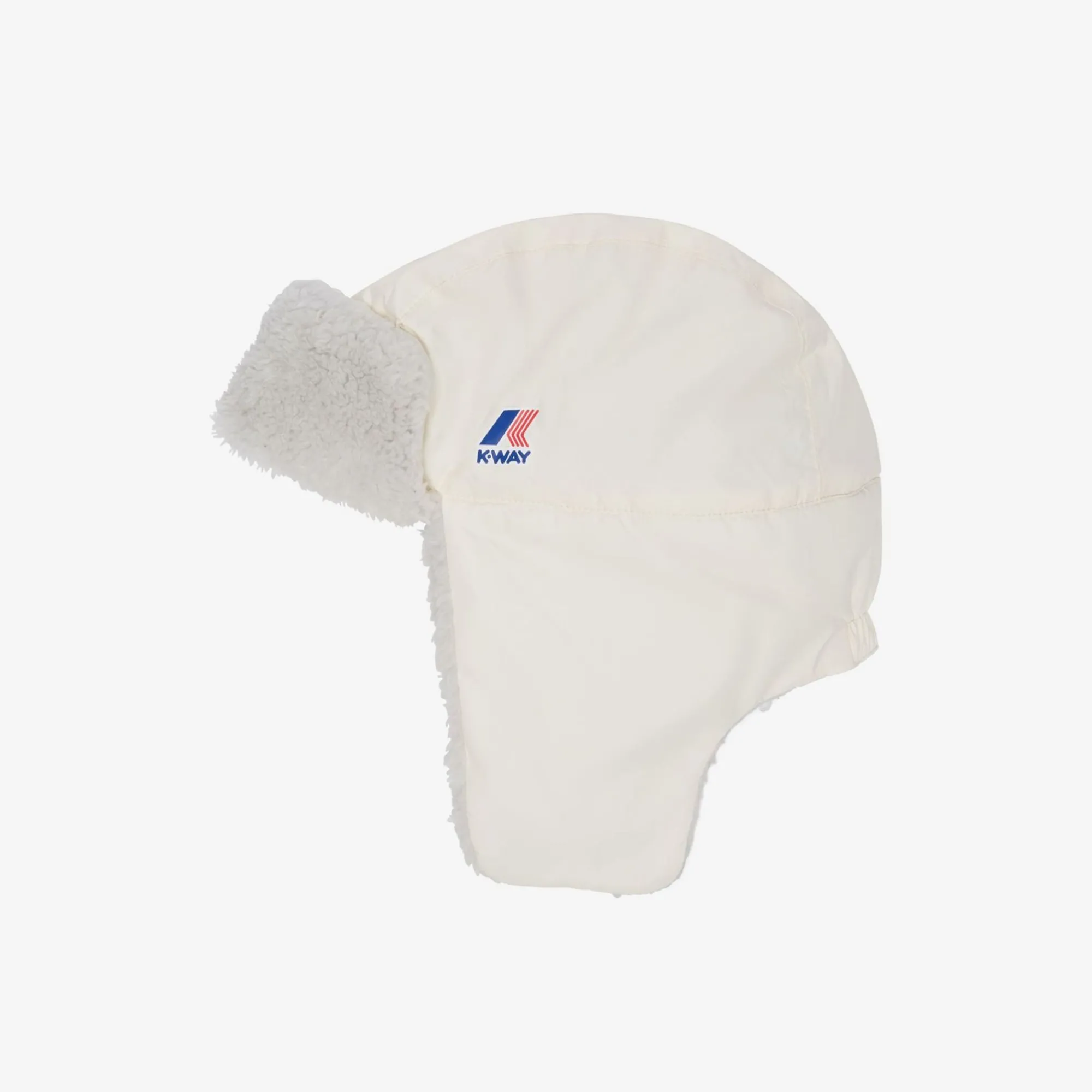 K-WAY Le Vrai 3.0 Ulysse Orsetto - Headwear - Hat - Unisex - White Snow New