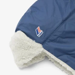 K-WAY Le Vrai 3.0 Ulysse Orsetto - Headwear - Hat - Unisex - Blue Deep New