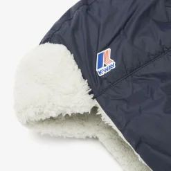 K-WAY Le Vrai 3.0 Ulysse Orsetto - Headwear - Hat - Unisex - Blue Depth Hot