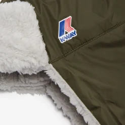 K-WAY Le Vrai 3.0 Ulysse Orsetto - Headwear - Hat - Unisex - Green Blackish Best