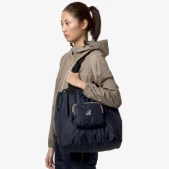 K-WAY Le Vrai 3.0 Victorine - Bags - Shopping Bag - Unisex - Blue Depth Clearance