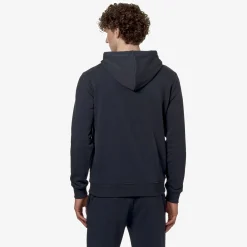 K-WAY Le Vrai Arnel Poly Cotton - Fleece - Jacket - Unisex - Blue Depth Flash Sale