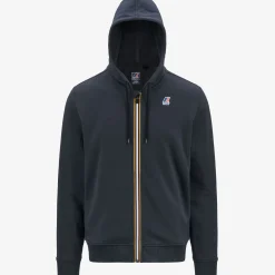 K-WAY Le Vrai Arnel Poly Cotton - Fleece - Jacket - Unisex - Blue Depth Store