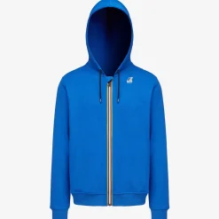 K-WAY Le Vrai Arnel Poly Cotton - Fleece - Jacket - Unisex - Blue Royal Marine Store
