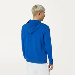 K-WAY Le Vrai Arnel Poly Cotton - Fleece - Jacket - Unisex - Blue Royal Marine Store