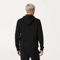 K-WAY Le Vrai Arnette Poly Cotton - Fleece - Jumper - Unisex - Black Pure Discount