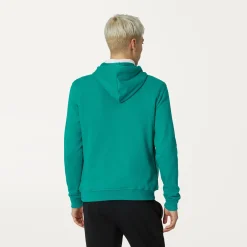 K-WAY Le Vrai Arnette Poly Cotton - Fleece - Jumper - Unisex - Green Flash Sale