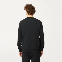 K-WAY Le Vrai Auguste Poly Cotton - Fleece - Jumper - Unisex - Black Pure Best