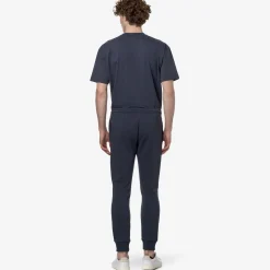 K-WAY Le Vrai Bishop Poly Cotton - Pants - Sport Trousers - Unisex - Blue Depth Sale