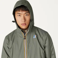 K-WAY Le Vrai 3.0Claude Warm - Jackets - Mid - Unisex - Green Blackish New