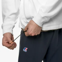 K-WAY Le Vrai Donatien Nylon Pc - Fleece - Jumper - Unisex - White-Beige Taupe Store