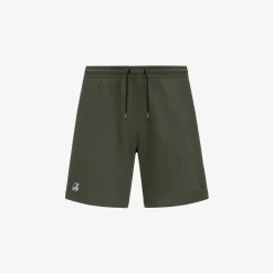 K-WAY Le Vrai Dorian Poly Cotton - Shorts - Sportshorts - Unisex - Green Blackish Discount