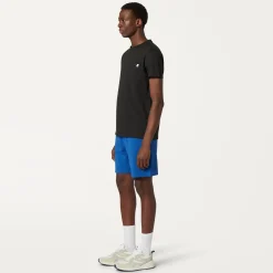 K-WAY Le Vrai Dorian Poly Cotton - Shorts - Sportshorts - Unisex - Blue Royal Marine Sale