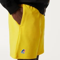 K-WAY Le Vrai Dorian Poly Cotton - Shorts - Sportshorts - Unisex - Yellow Dk Best