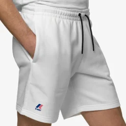 K-WAY Le Vrai Dorian Poly Cotton - Shorts - Sportshorts - Unisex - White Online