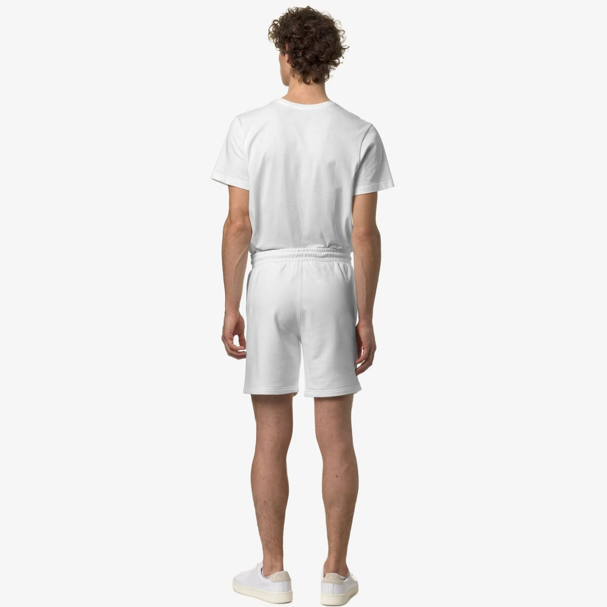 K-WAY Le Vrai Dorian Poly Cotton - Shorts - Sportshorts - Unisex - White Online