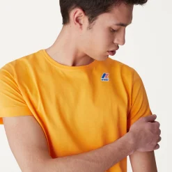 K-WAY Le Vrai Edouard - T-Shirtstop - T-Shirt - Unisex - Orange Saffron Online
