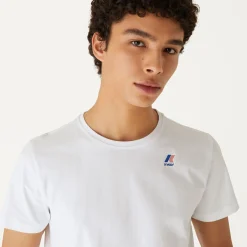 K-WAY Le Vrai Edouard - T-Shirtstop - T-Shirt - Unisex - White New