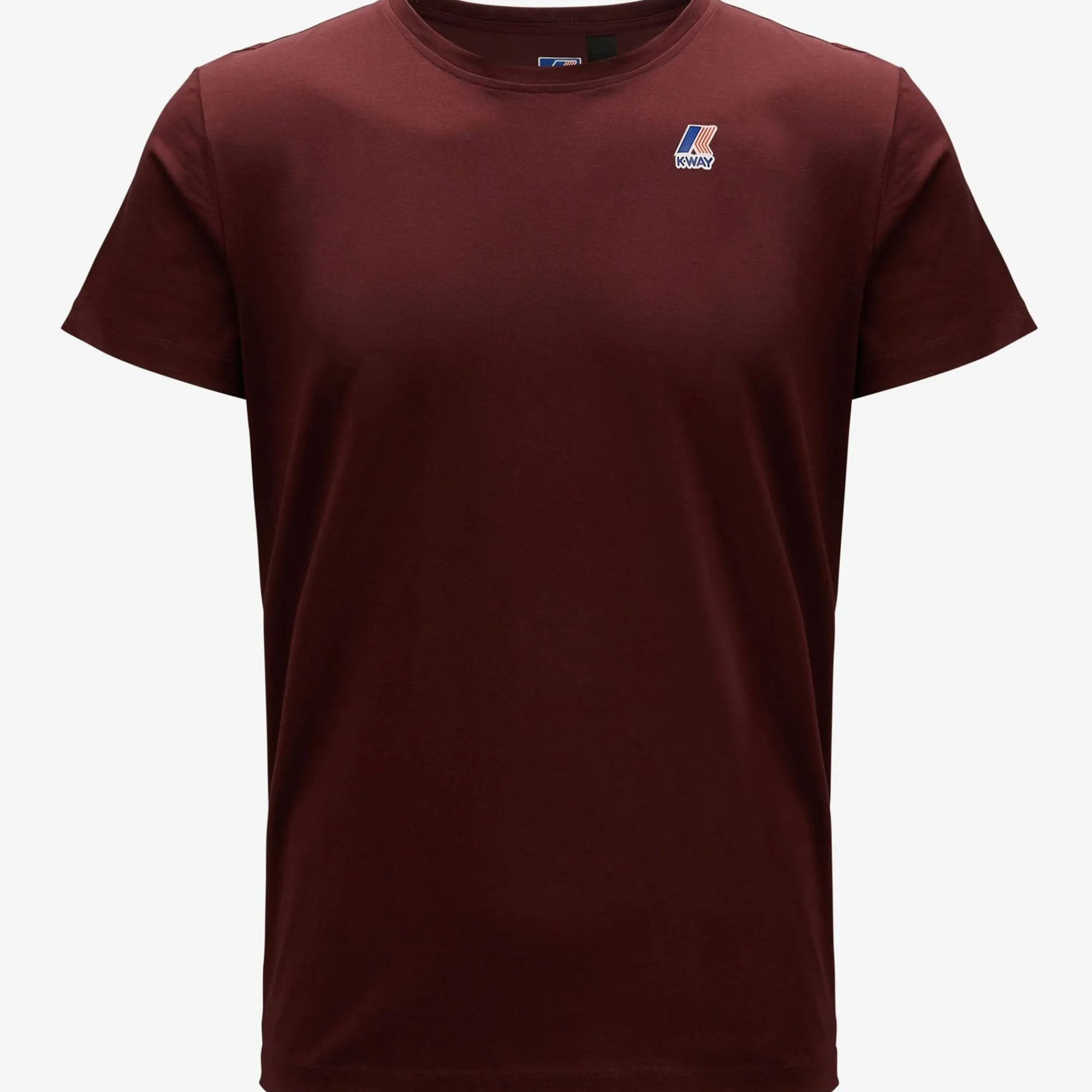 K-WAY Le Vrai Edouard - T-Shirtstop - T-Shirt - Unisex - Red Dk Amaranto New