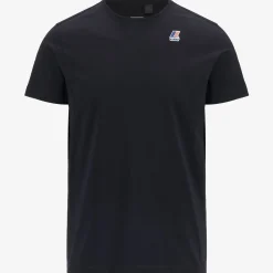 K-WAY Le Vrai Edouard - T-Shirtstop - T-Shirt - Unisex - Blue Depth Sale