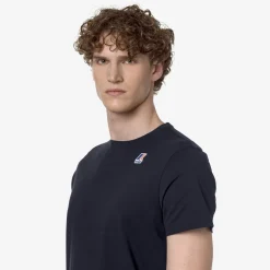 K-WAY Le Vrai Edouard - T-Shirtstop - T-Shirt - Unisex - Blue Depth Sale