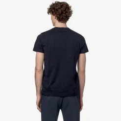 K-WAY Le Vrai Edouard - T-Shirtstop - T-Shirt - Unisex - Blue Depth Sale