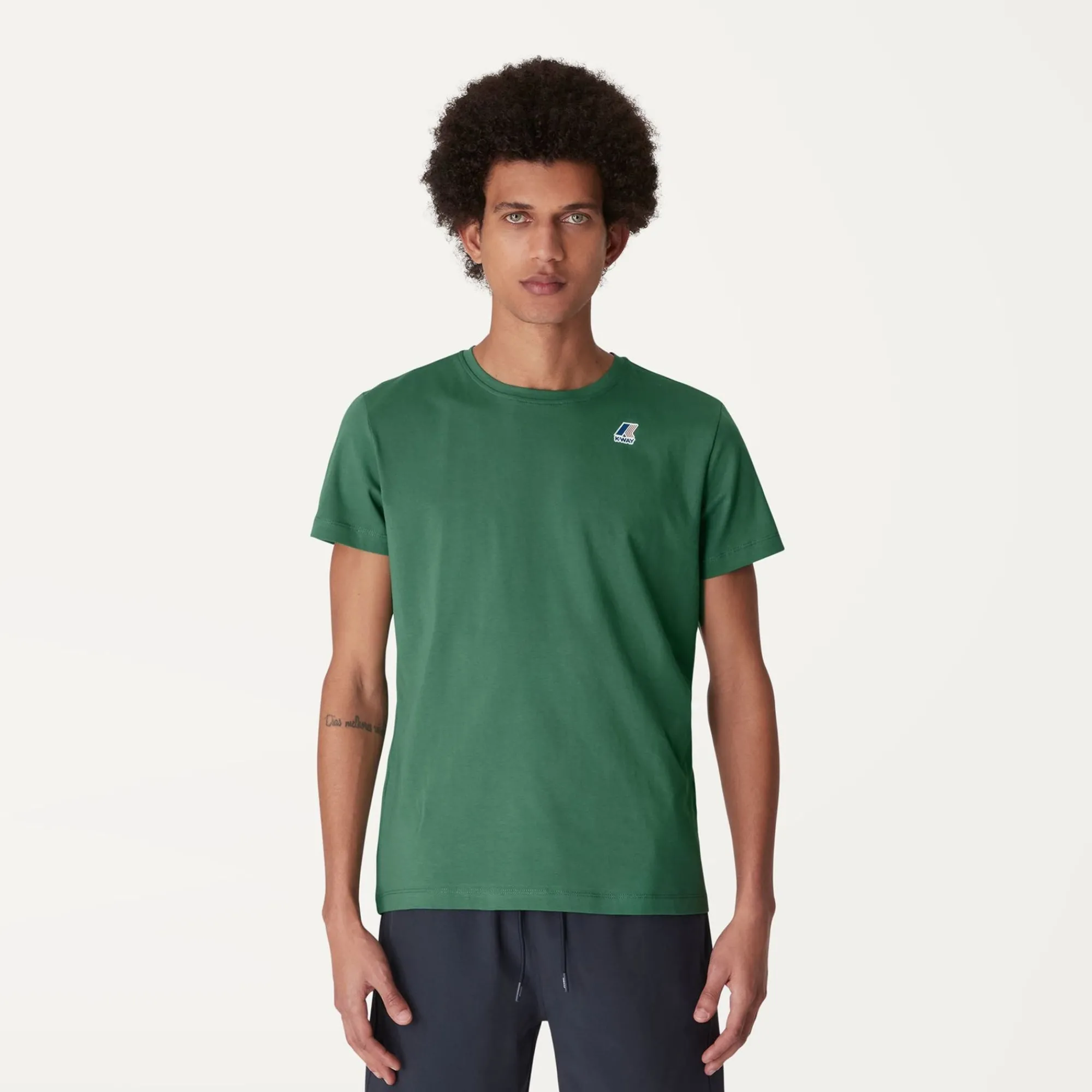 K-WAY Le Vrai Edouard - T-Shirtstop - T-Shirt - Unisex - Green Eden Outlet
