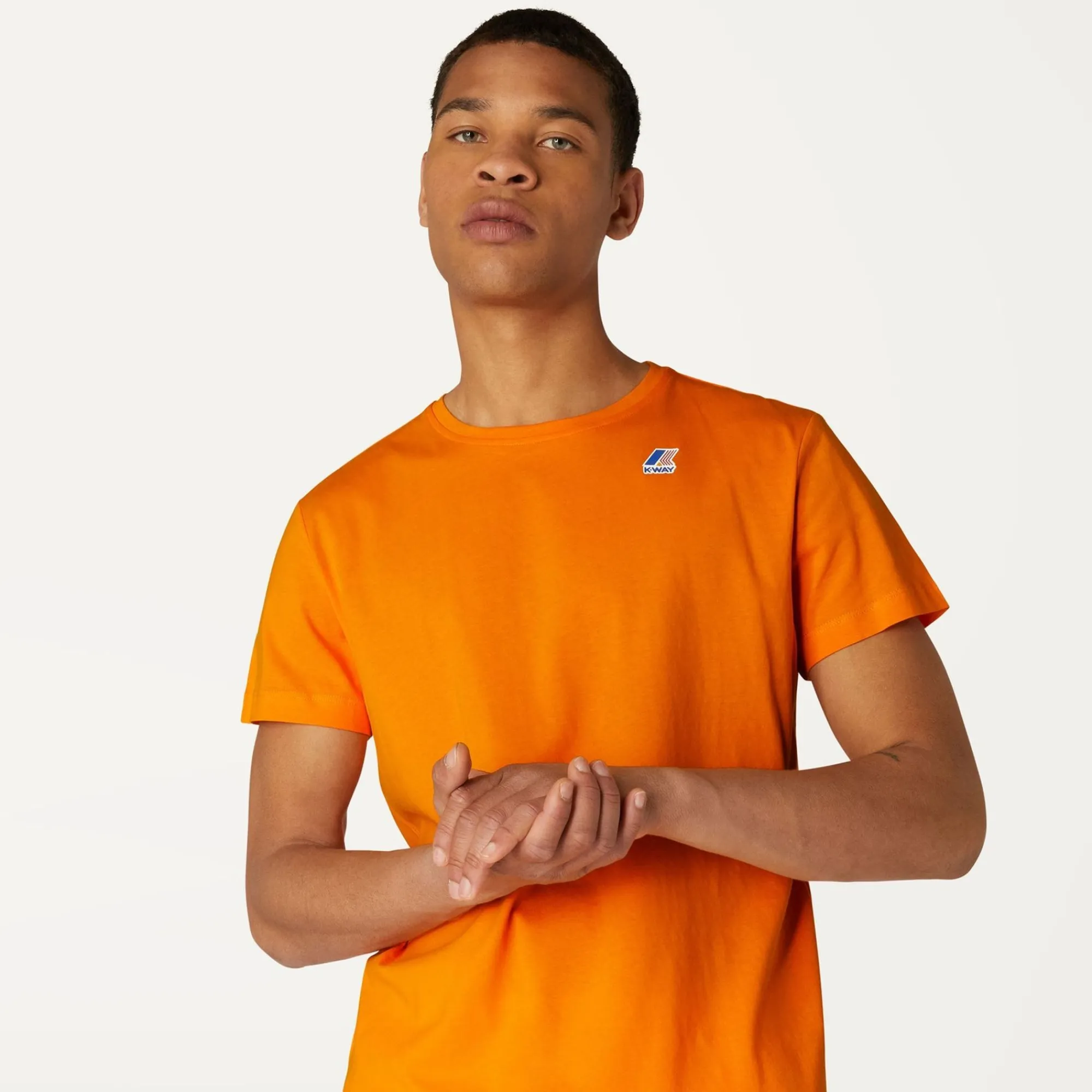 K-WAY Le Vrai Edouard - T-Shirtstop - T-Shirt - Unisex - Orange Cheap