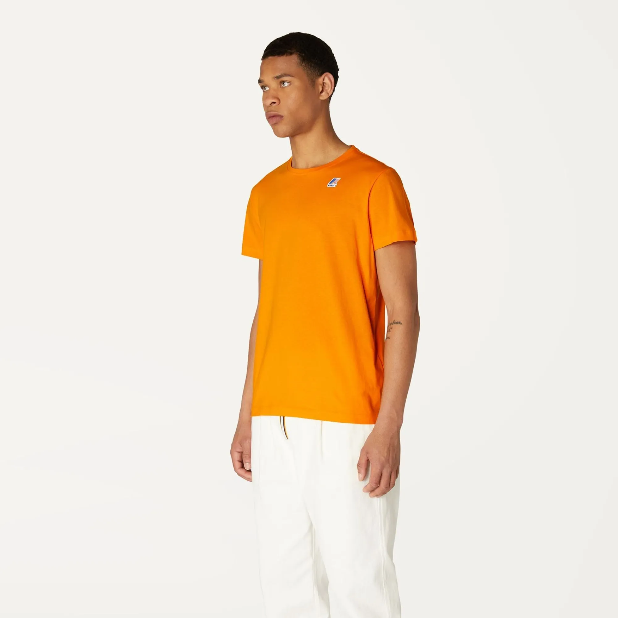 K-WAY Le Vrai Edouard - T-Shirtstop - T-Shirt - Unisex - Orange Cheap