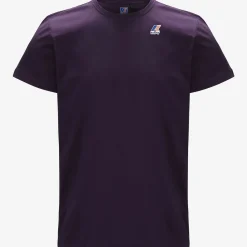 K-WAY Le Vrai Edouard - T-Shirtstop - T-Shirt - Unisex - Violet Best