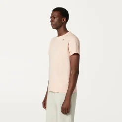K-WAY Le Vrai Edouard - T-Shirtstop - T-Shirt - Unisex - Pink Dafne Online
