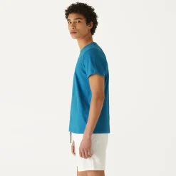 K-WAY Le Vrai Edouard - T-Shirtstop - T-Shirt - Unisex - Blue Turquoise Fashion