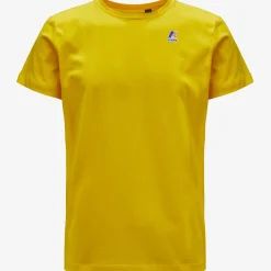 K-WAY Le Vrai Edouard - T-Shirtstop - T-Shirt - Unisex - Yellow Dk Sale