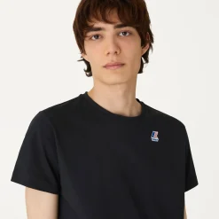 K-WAY Le Vrai Edouard - T-Shirtstop - T-Shirt - Unisex - Black Pure Cheap