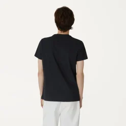 K-WAY Le Vrai Edouard - T-Shirtstop - T-Shirt - Unisex - Black Pure Cheap