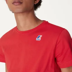 K-WAY Le Vrai Edouard - T-Shirtstop - T-Shirt - Unisex - Red Online